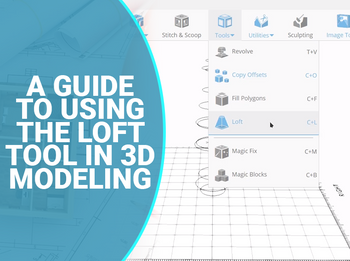 A Guide to Using the Loft Tool in 3D Modeling