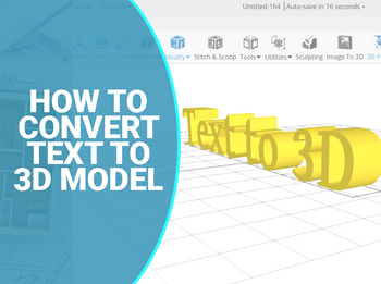 How to Convert Text to 3D Model-The Easiest Way