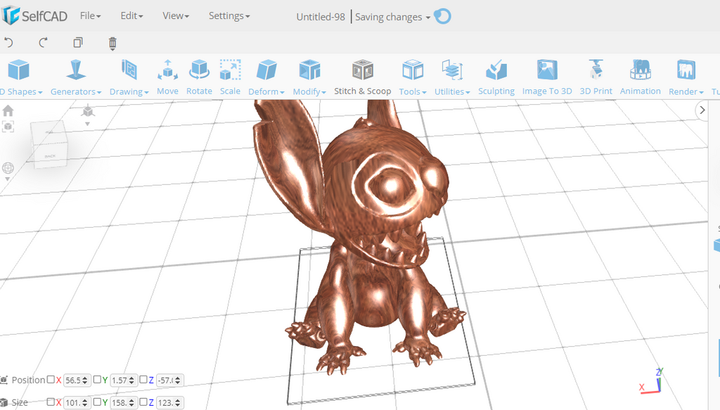Cartoon Character Maker - A Customizable Avatar Builder by sethmoser, Download free STL model