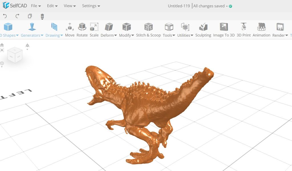 Inventive Digital Sculpting Software