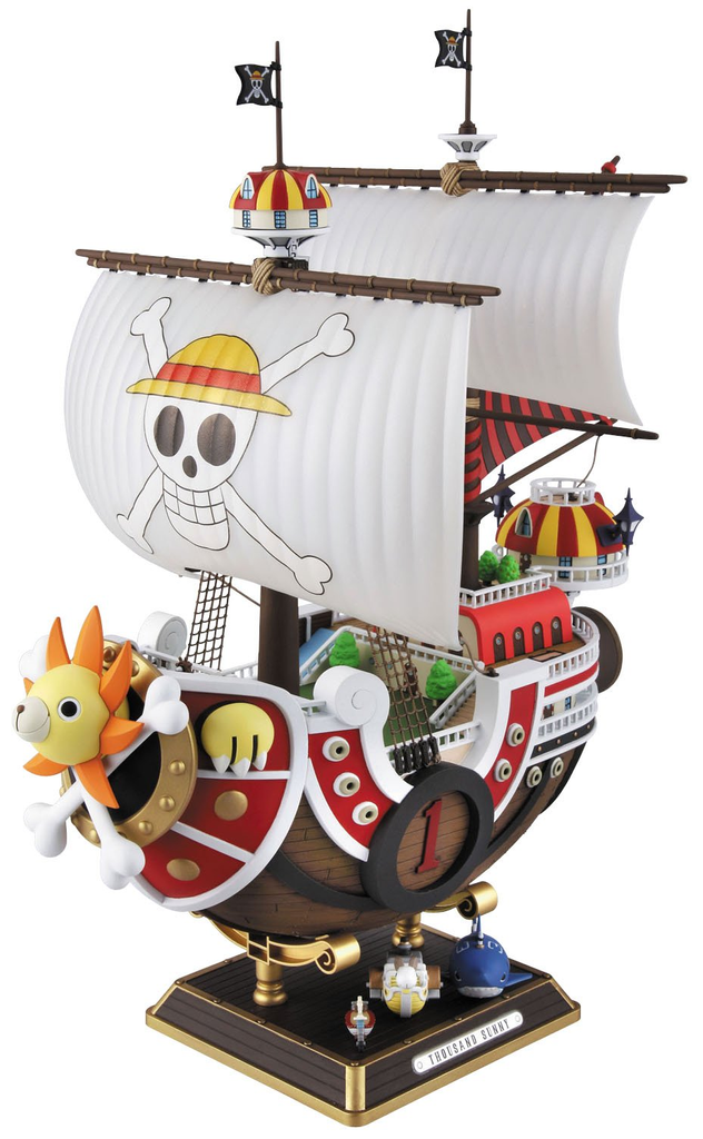 One Piece Going Merry Ship 3d model - CadNav